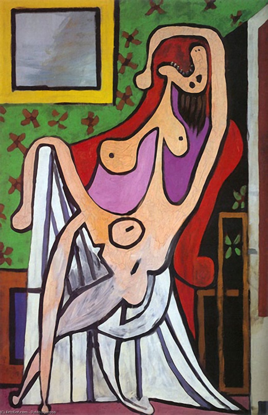 Woman In An Armchair — Пабло Пикасо