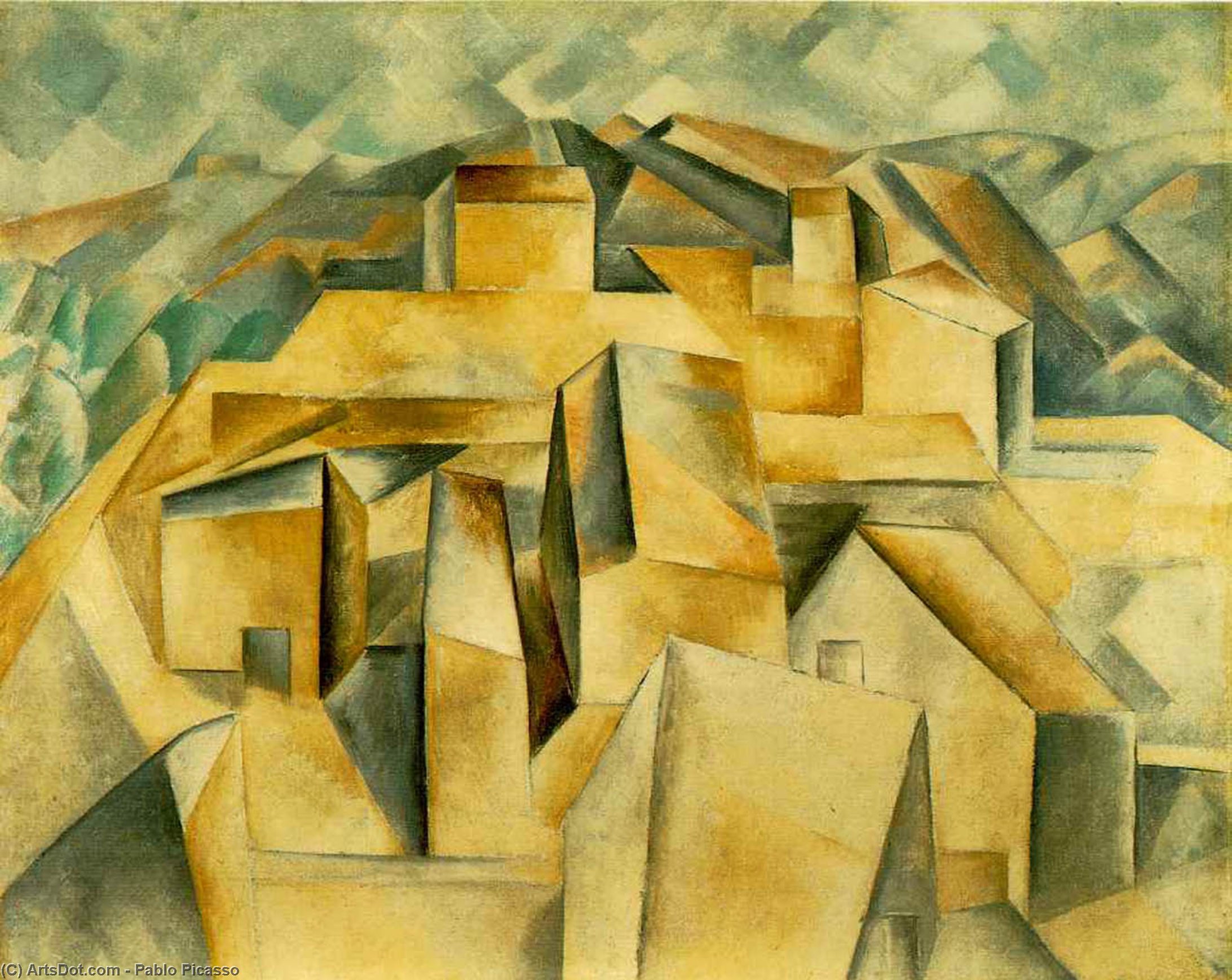 Houses On The Hill — Пабло Пикассо