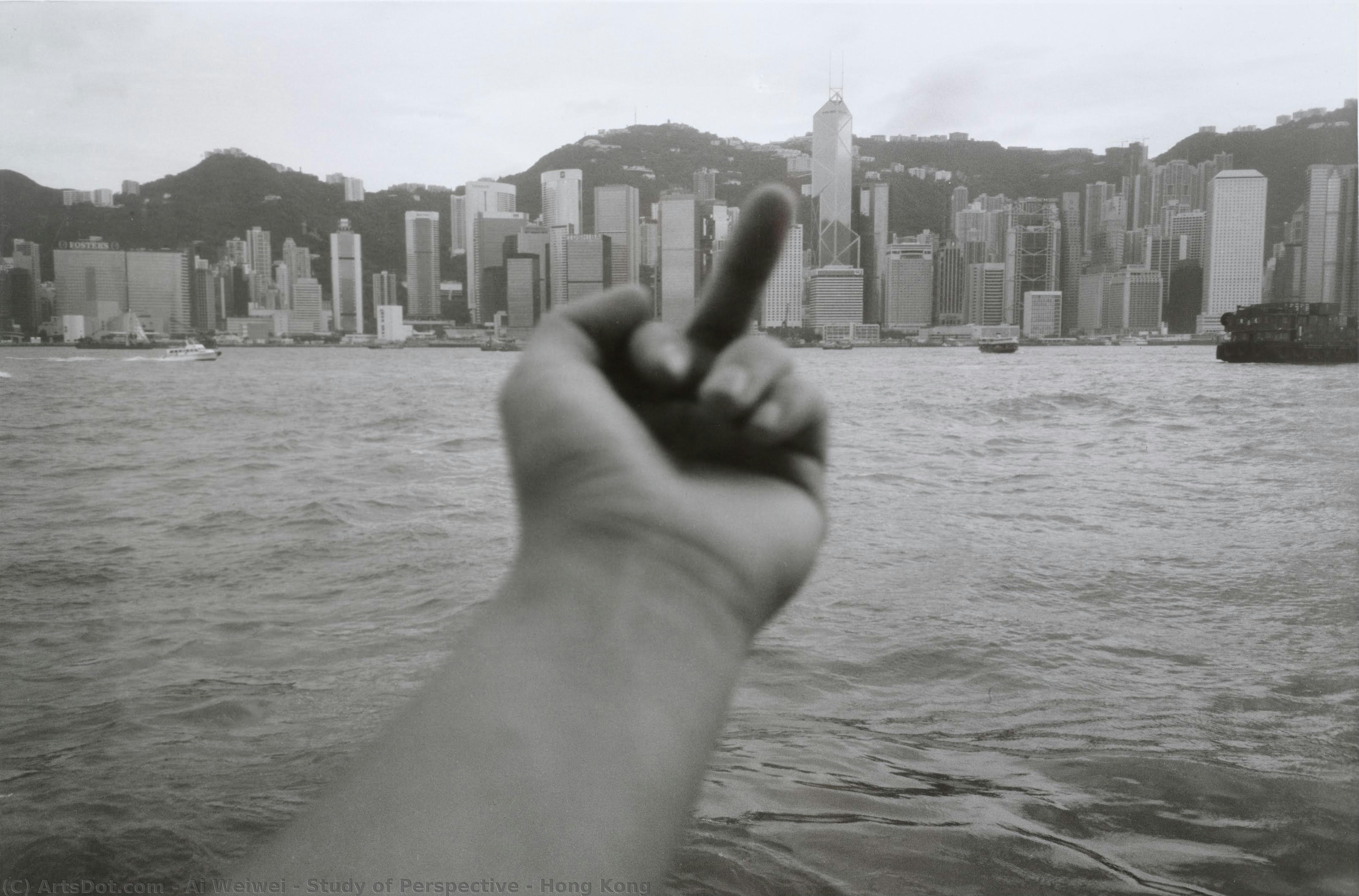 Study Of Perspective - Hong Kong — Ai Weiwei