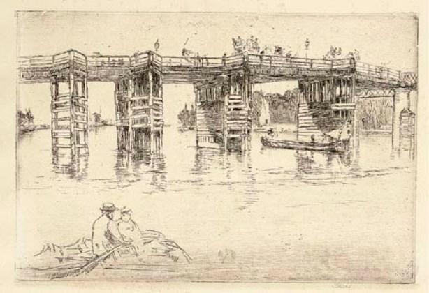 Old Putney Bridge — James Abbott Mcneill Whistler