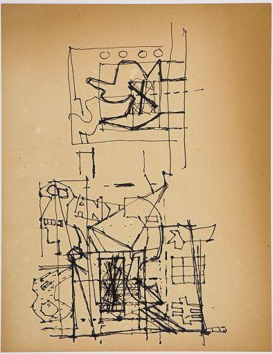 Study For ''rapt At Rappaport’s'' 1 — Stuart Davis