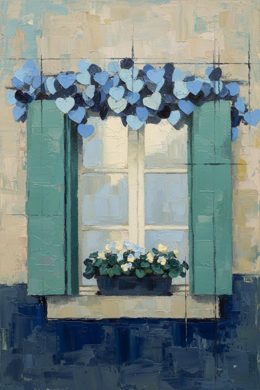 Cerulean Threshold: A Study In Structured Affection — Océane Hamon