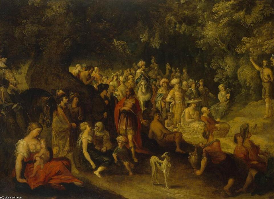 Sermon Of St John The Baptist — Hans Iii Jordaens