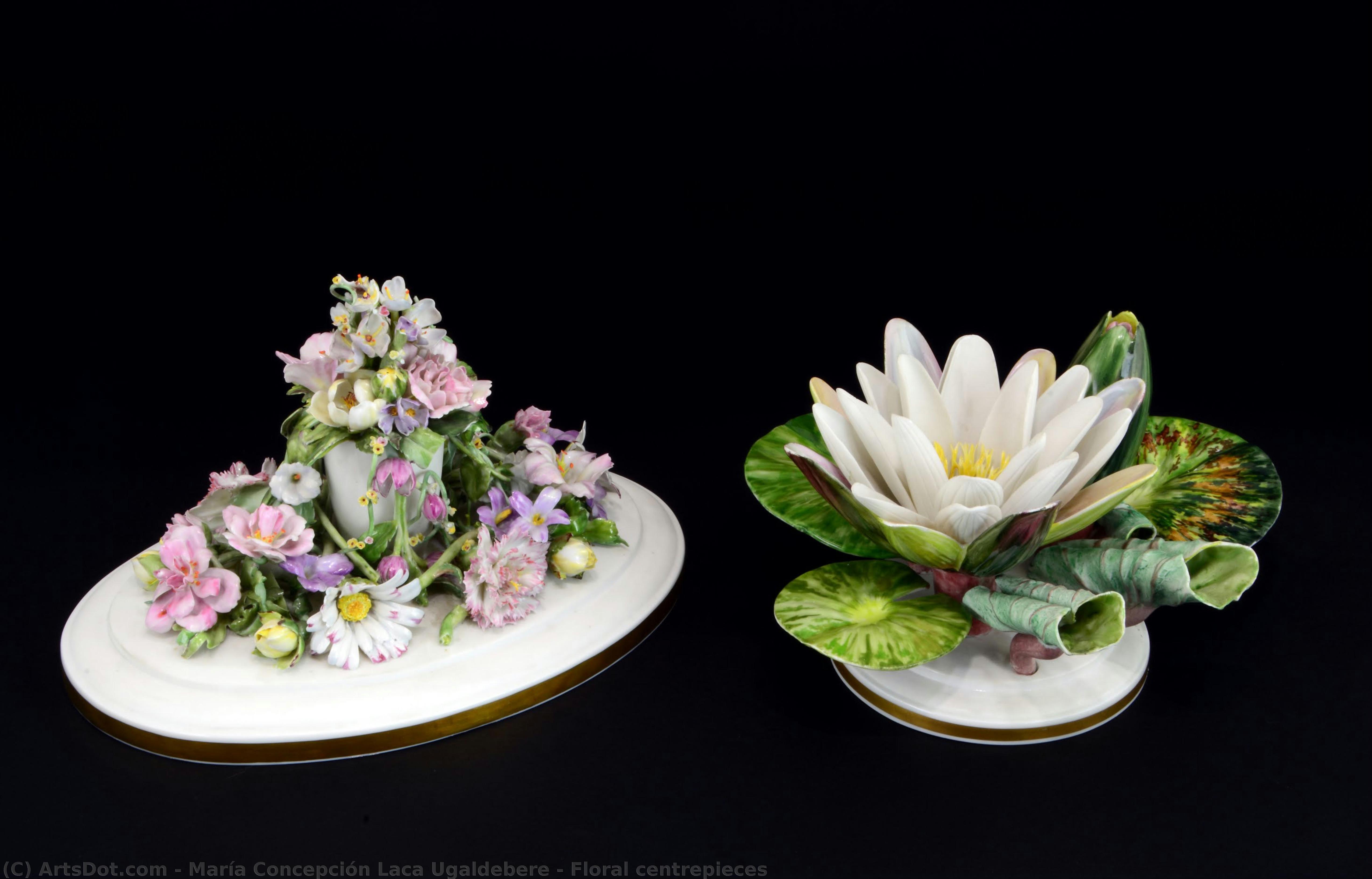 Floral Centrepieces — María Concepción Laca Ugaldebere