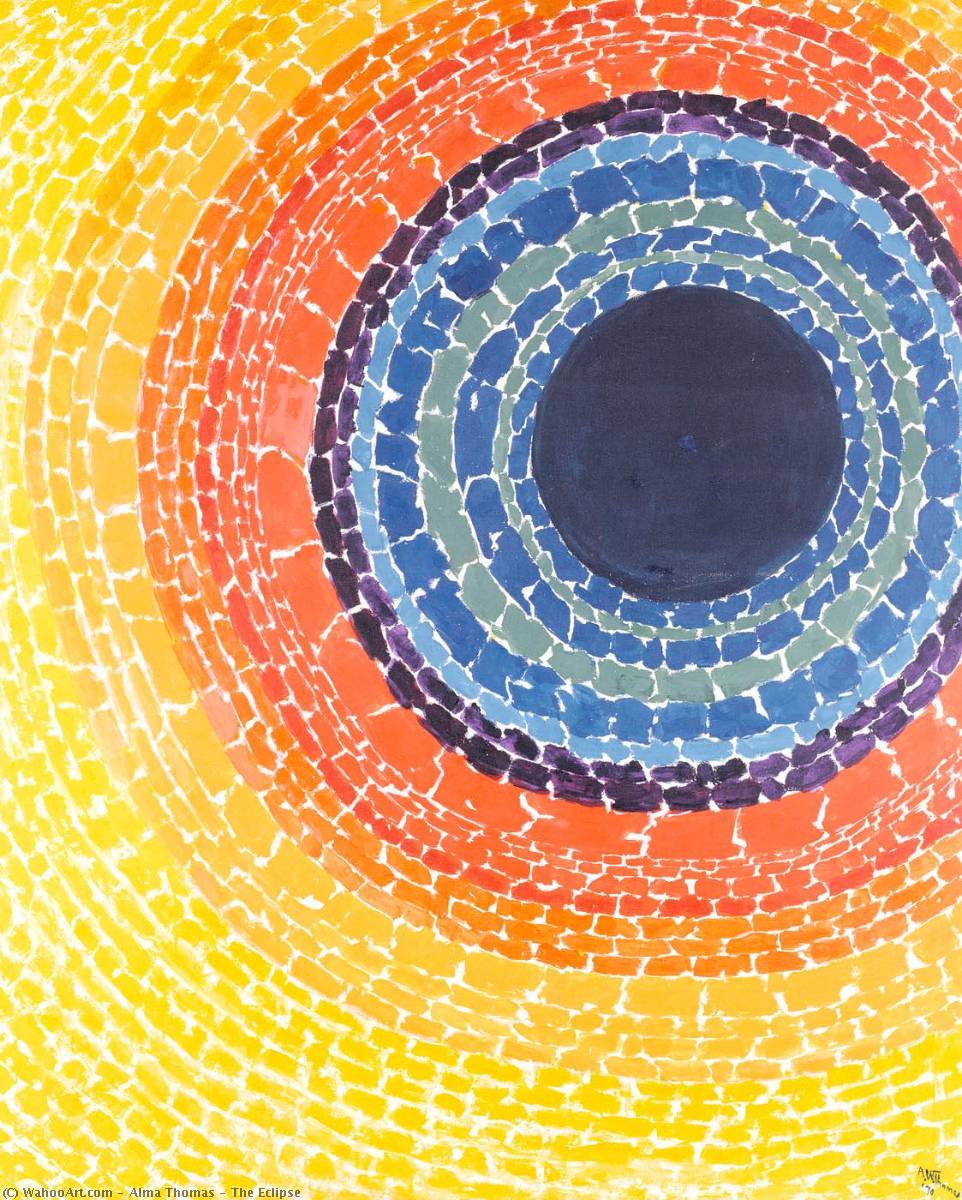 The Eclipse — Alma Thomas