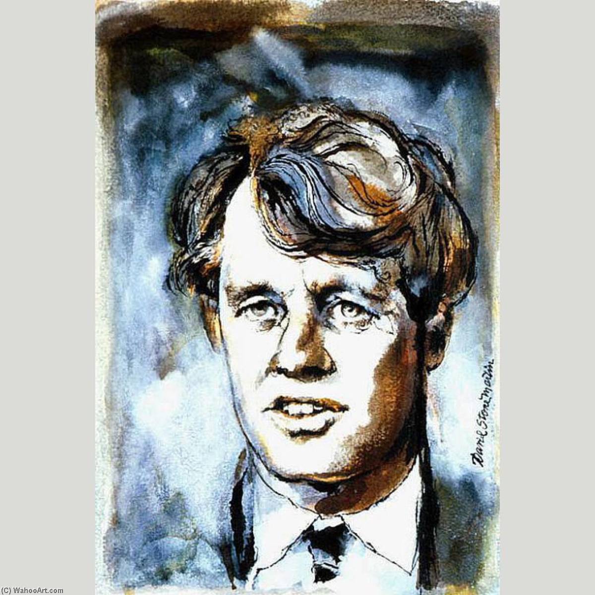 Robert F. Kennedy — David Stone Martin