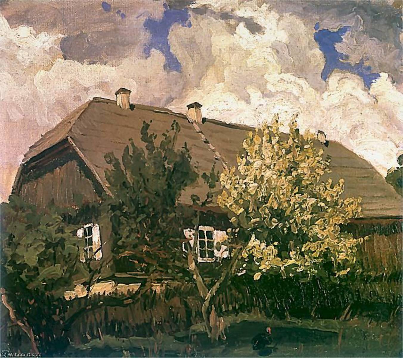 English Manor House In Bohdanów Polski Dwór W Bohdanowie — Ferdynand Ruszczyc