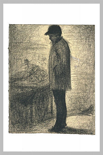 The Seller Of Oranges — Georges Seurat