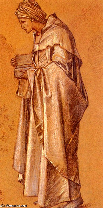 Melchoir (picture - ) — Edward Coley Burne-jones