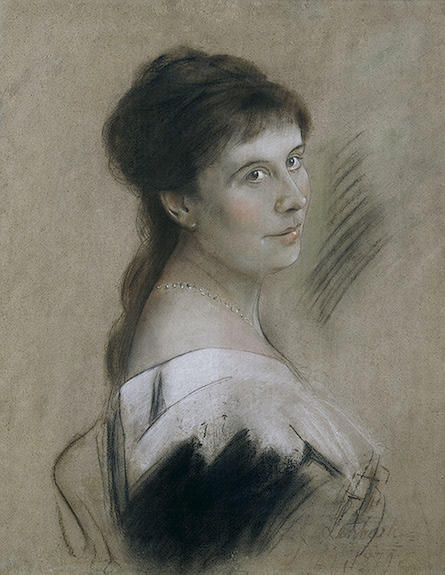 Portrait Of A Lady — Franz Seraph Von Lenbach