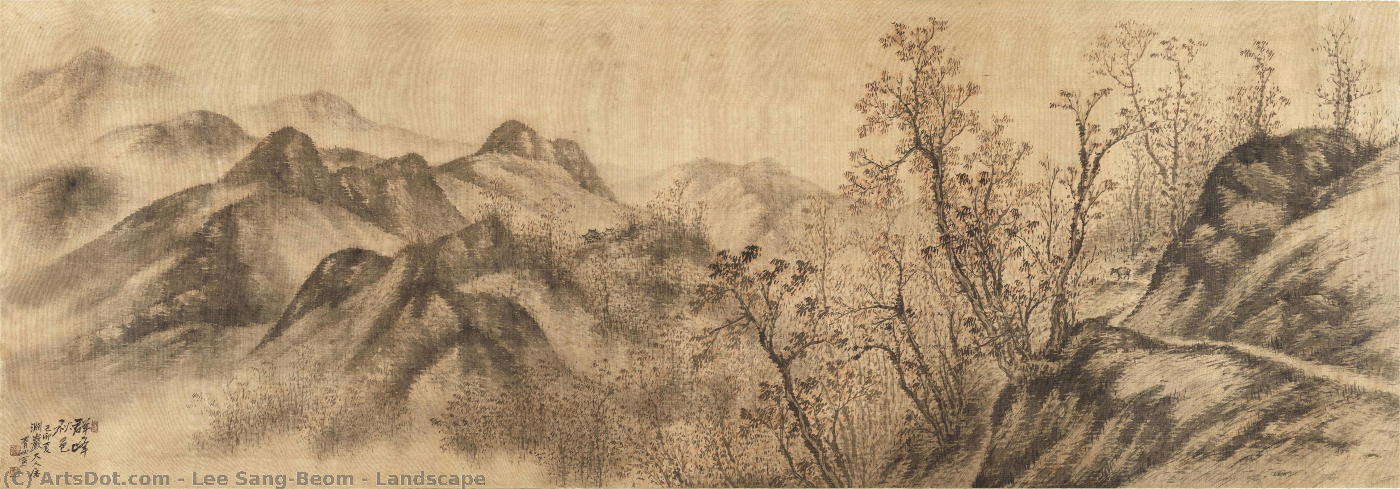 Landscape — Lee Sang-beom