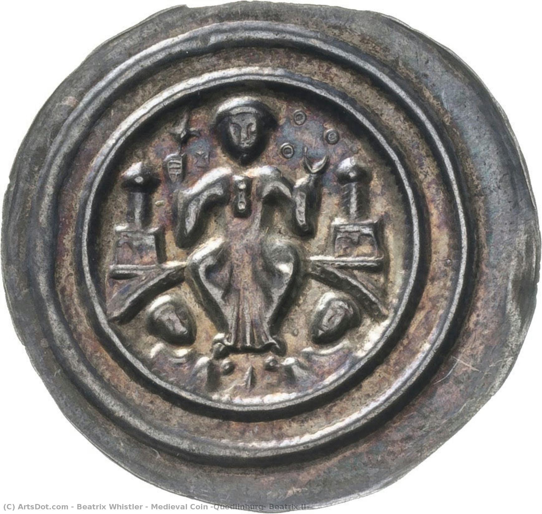 Medieval Coin (quedlinburg: Beatrix Ii) — Beatrix Whistler