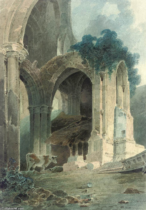 Rievaulx Abbey, Yorkshire — ジョン・セル・コットマン
