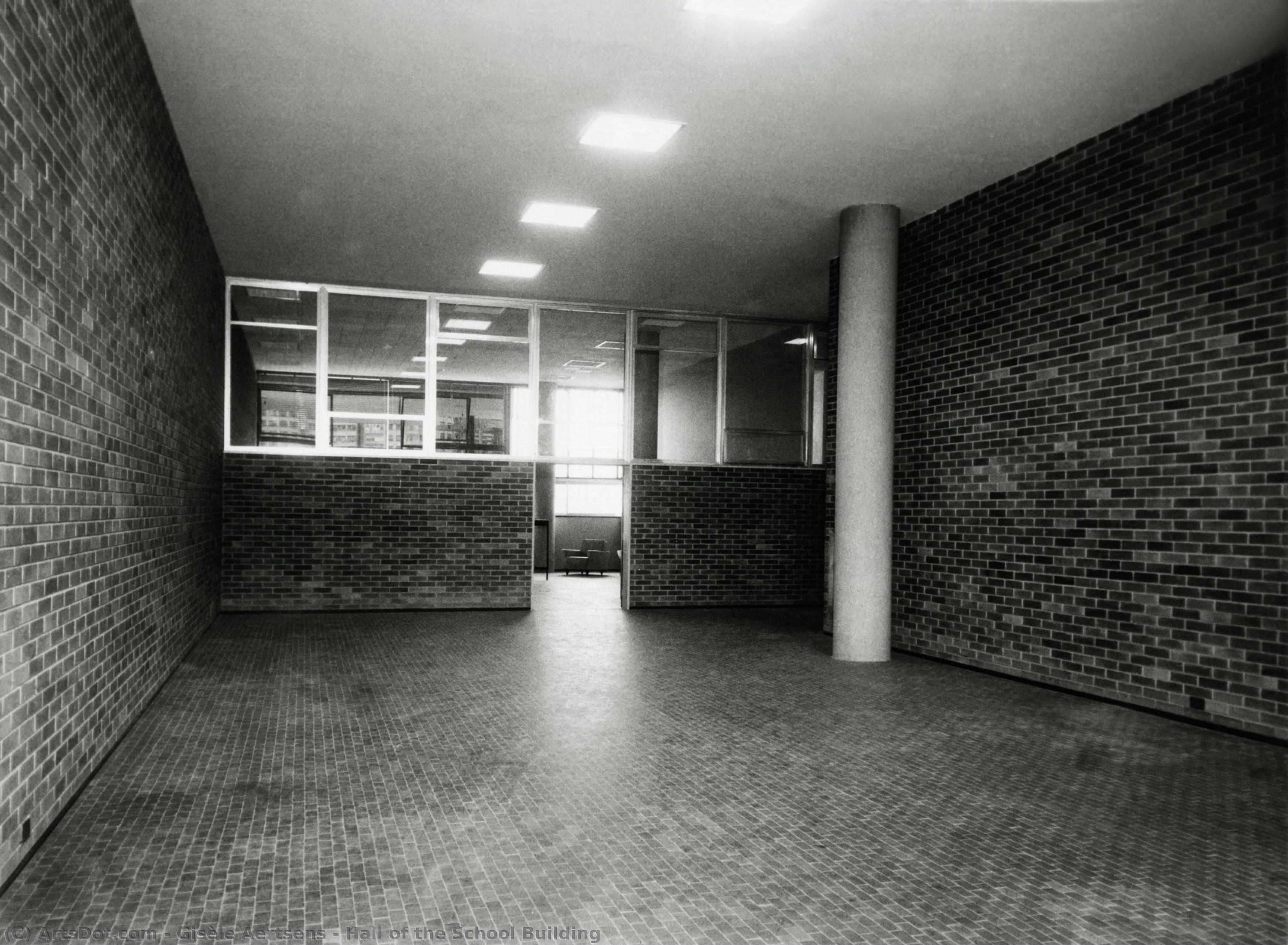 Hall Of The School Building — Gisèle Aertsens