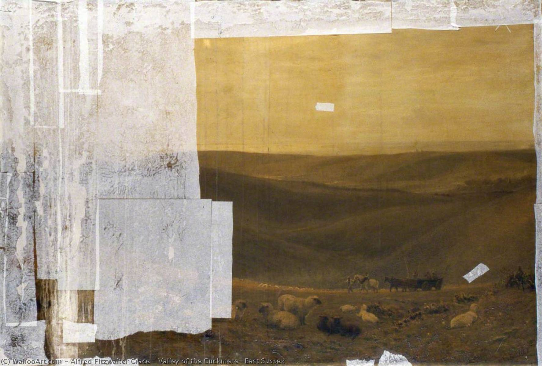 Valley Of The Cuckmere, East Sussex — Alfred Fitzwalter Grace
