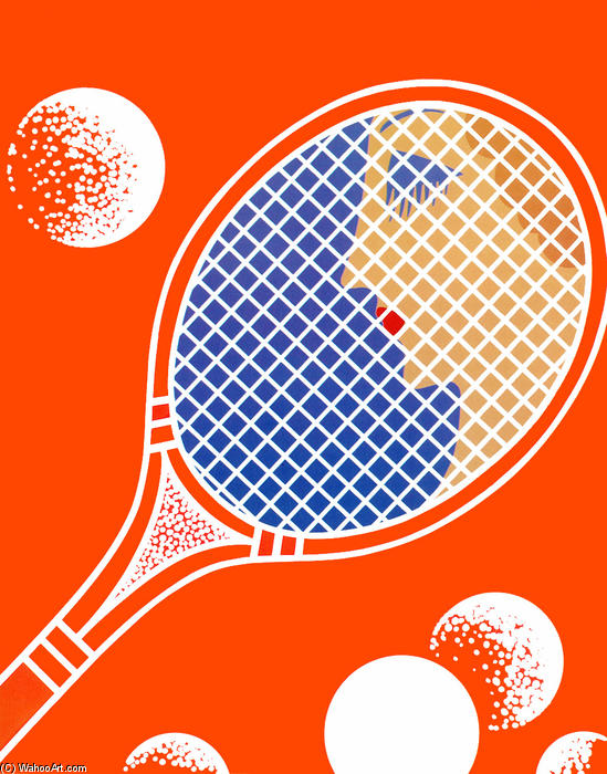 Tennis — Erté