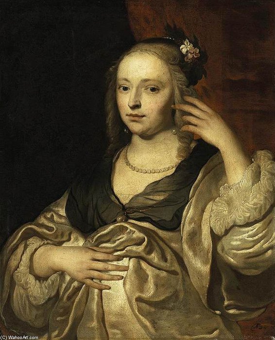 Portrait Of A Lady — Jacob Adriaensz Backer