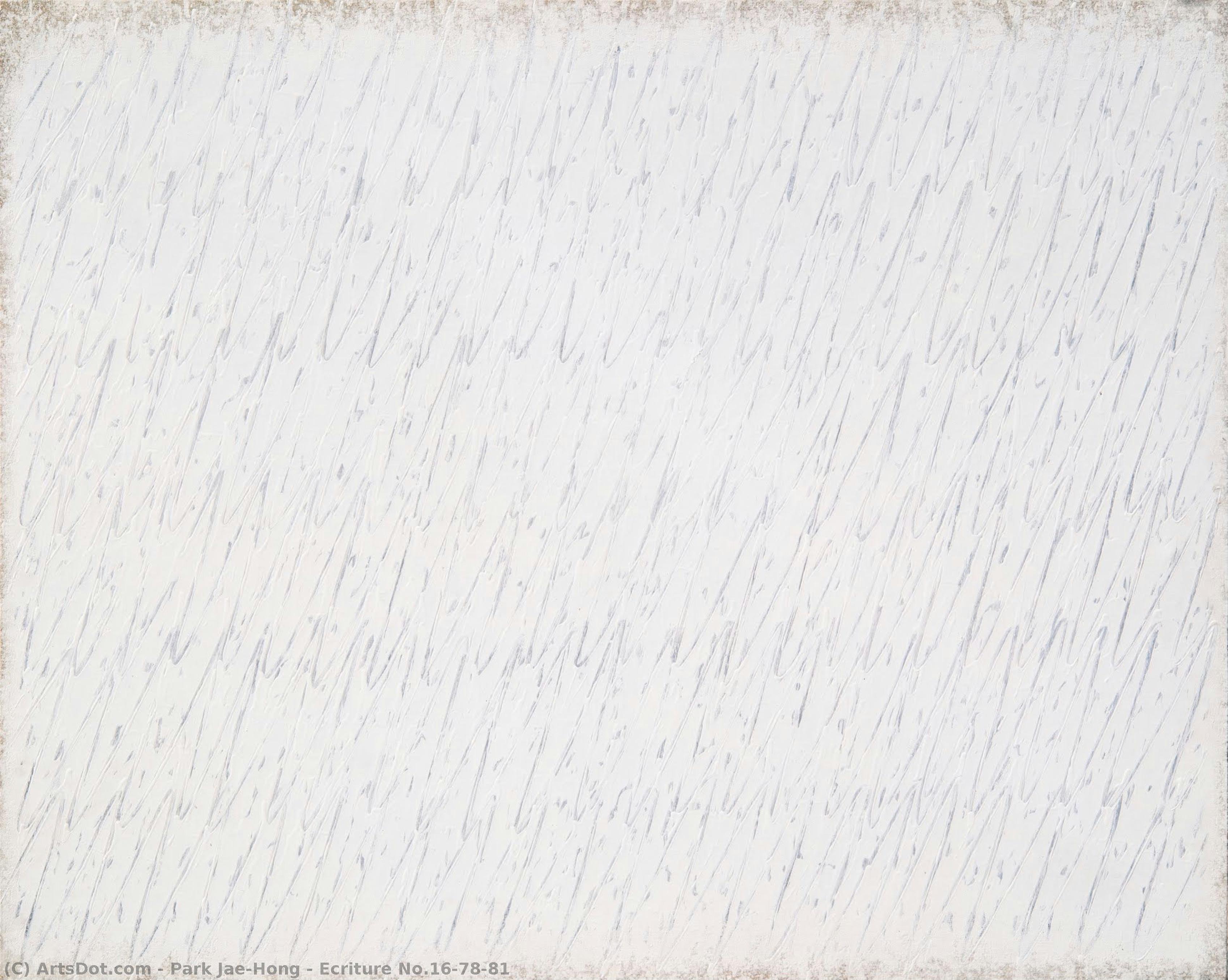 Ecriture No.16-78-81 — Park Jae-hong