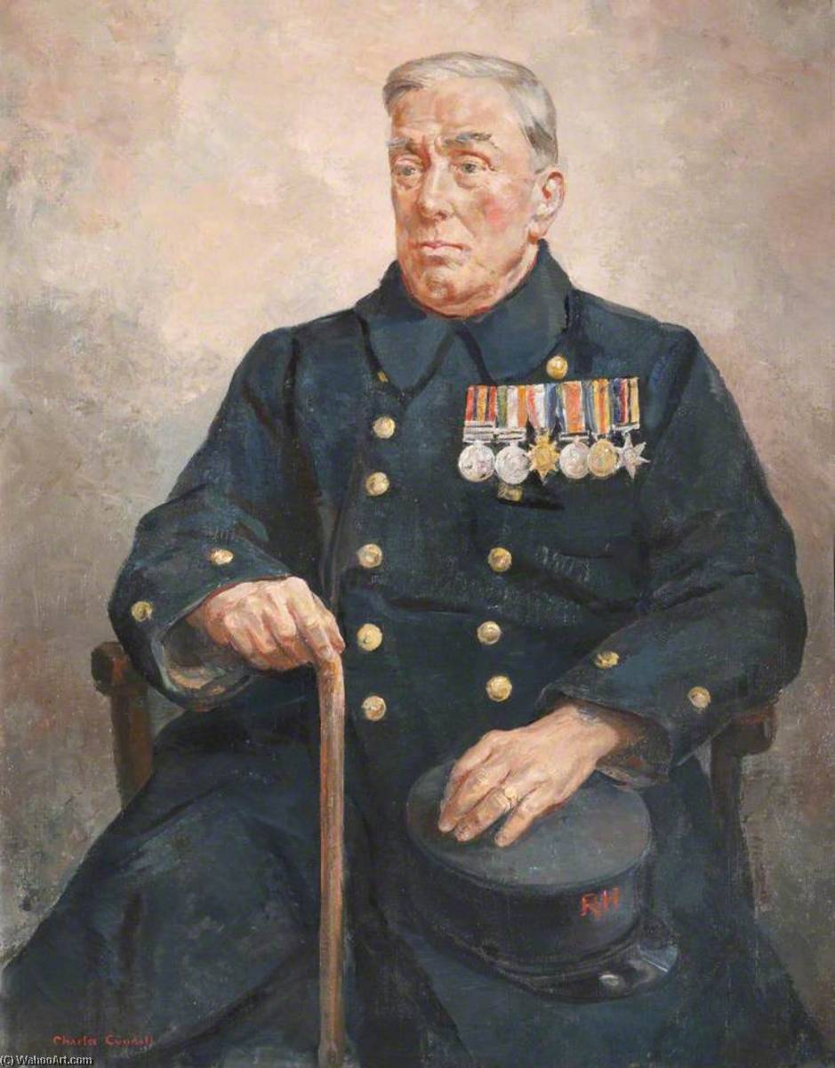 Tom Walker (b.1872), In Pensioner, Late Of The Loyal Regiment — Charles Ernest Cundall