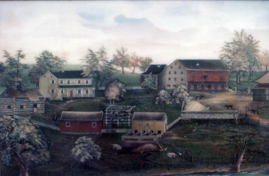 Snyder Farm, (painting) — Franklin H Eshelman