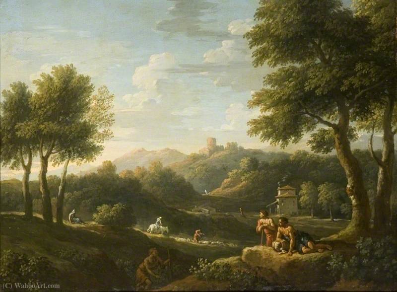 Romantic Landscape — ヤン・フランツ・ファン・ブルーメン