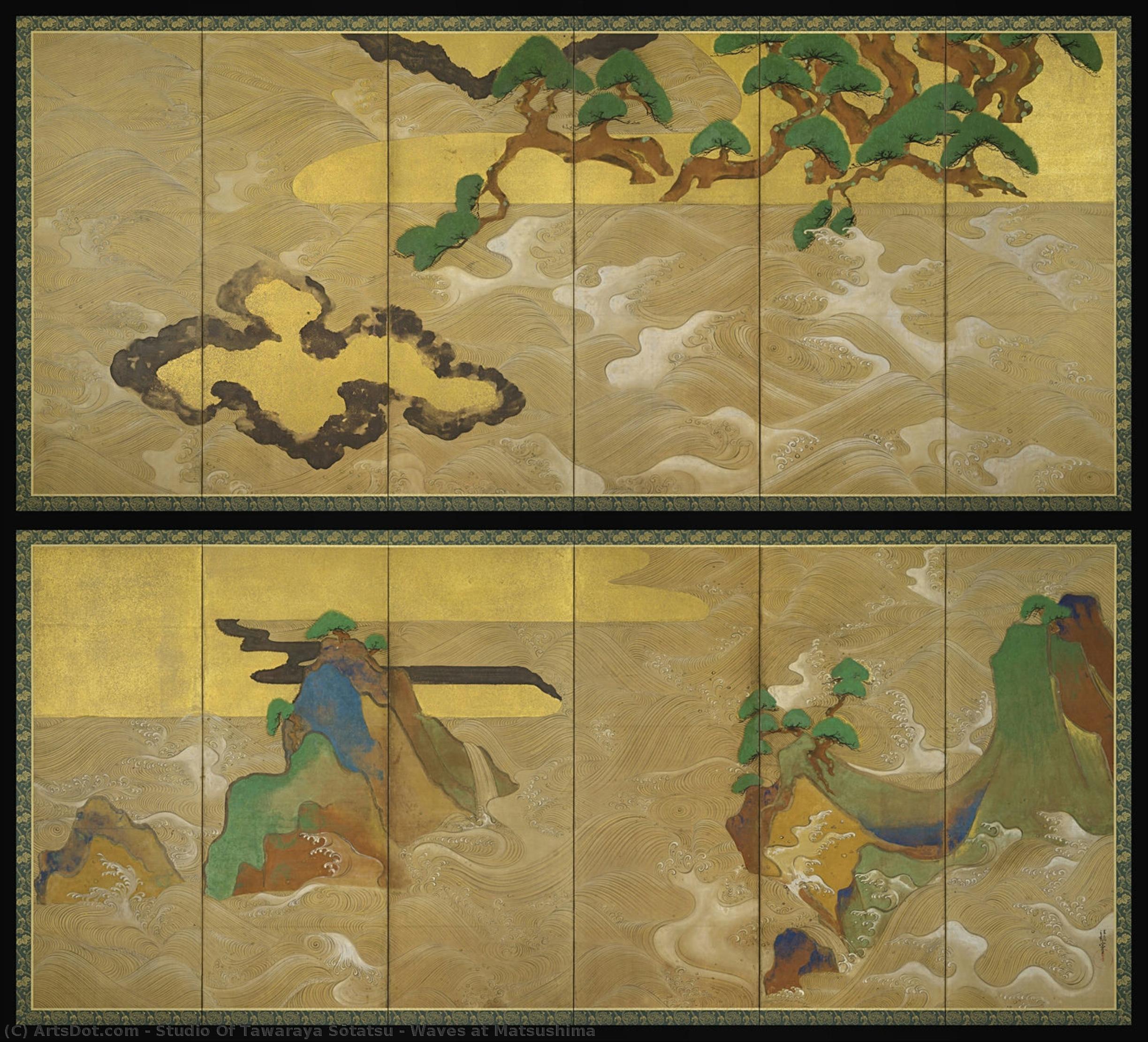 Wellen Von Matsushima — Studio Of Tawaraya Sōtatsu