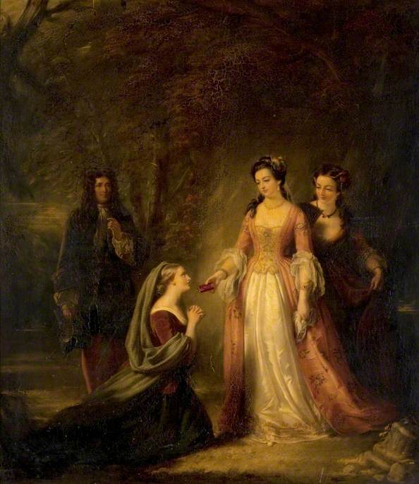 Jeanie Deans And The Queen — James Godsell Middleton
