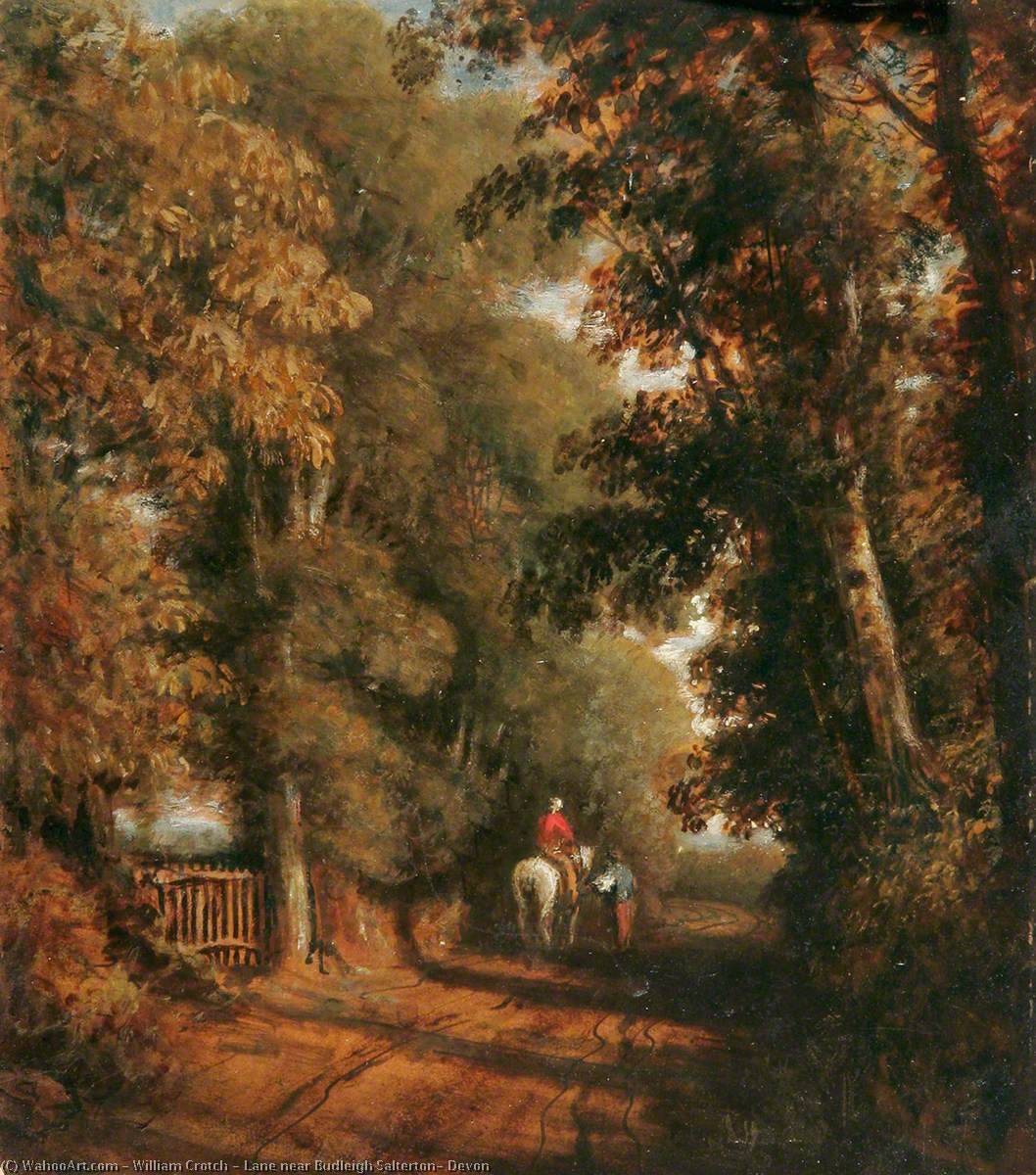 Lane Near Budleigh Salterton, Devon — William Crotch