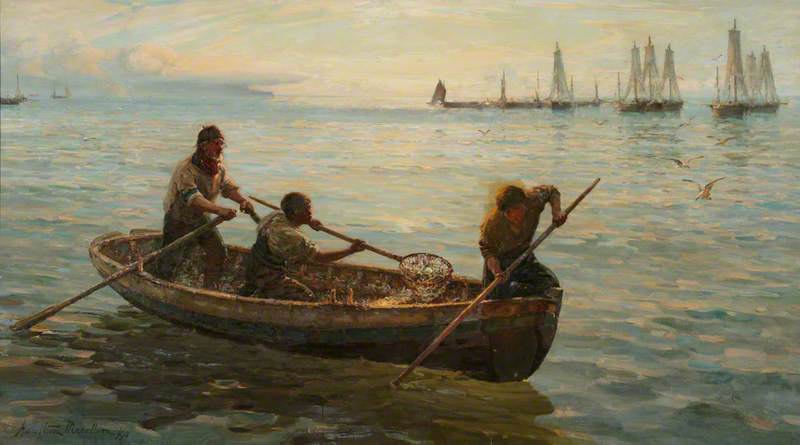 Dipping For Sprats — John Thomas Hamilton Macallum