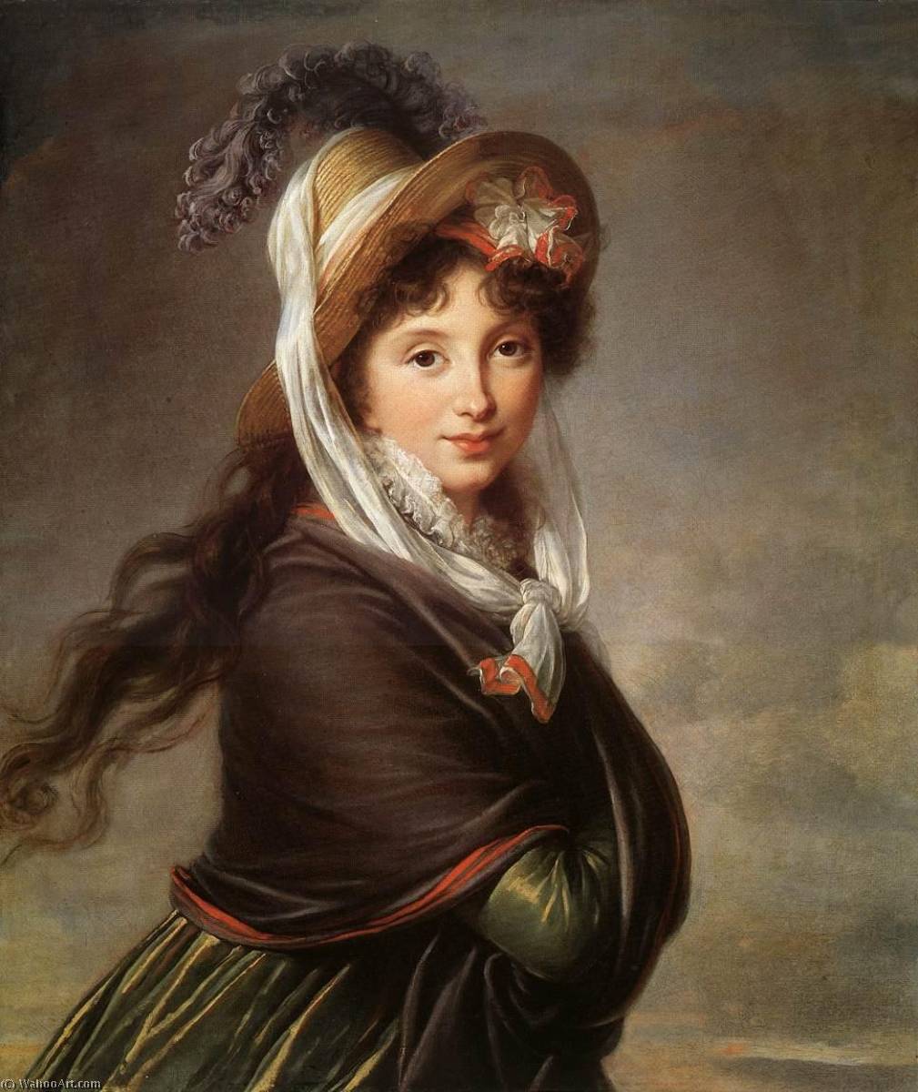 Portrait Of A Young Woman — Louise Élisabeth Vigée Le Brun