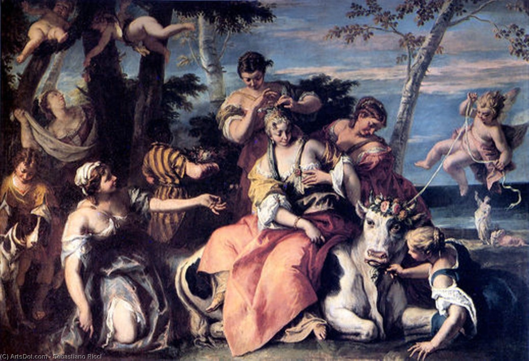 Rape Of Europa — Sebastiano Ricci