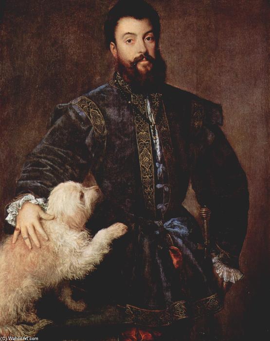 Retrato De Federico Ii Gonzaga — Tiziano