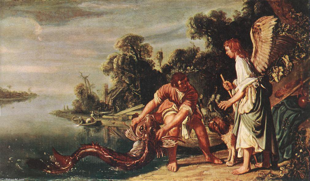 The Angel And Tobias With The Fish — Pieter Pietersz Lastman