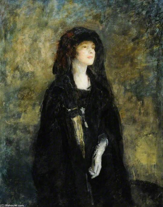 Mrs Claude Johnson In Black — Амброуз Макэвой