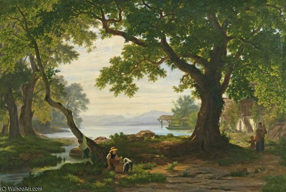 Am Sempachersee At Lake Sempach — Robert Zund