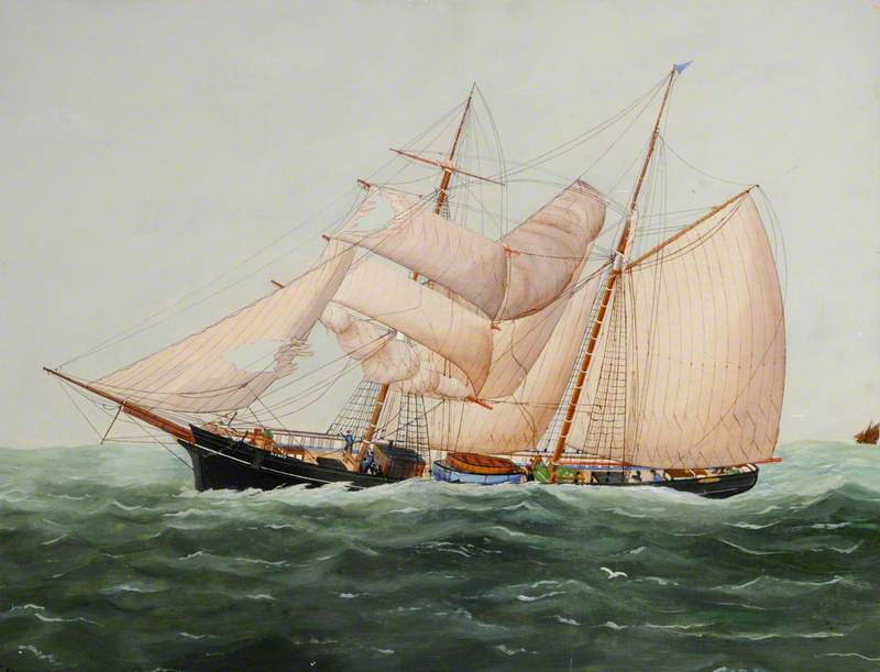 The Brigantine 'henry' Of Guernsey — John Fairbairn Fannen