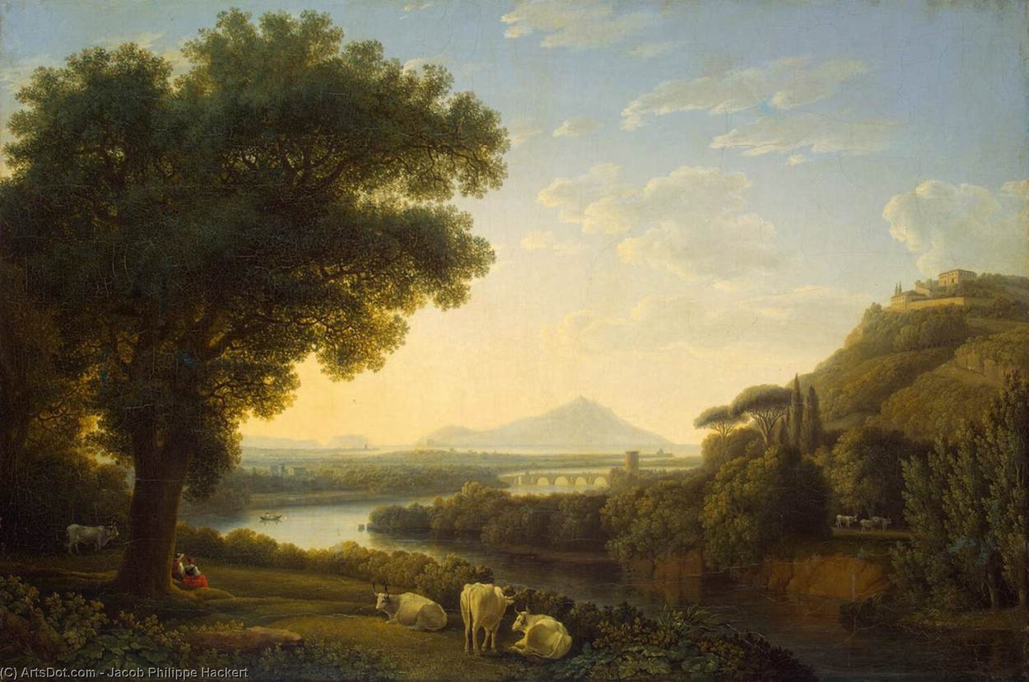 Italian Landscape — Якоб Филипп Хакерт