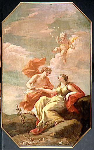 Bacchus Et Ariane — Giovanni Antonio Pellegrini