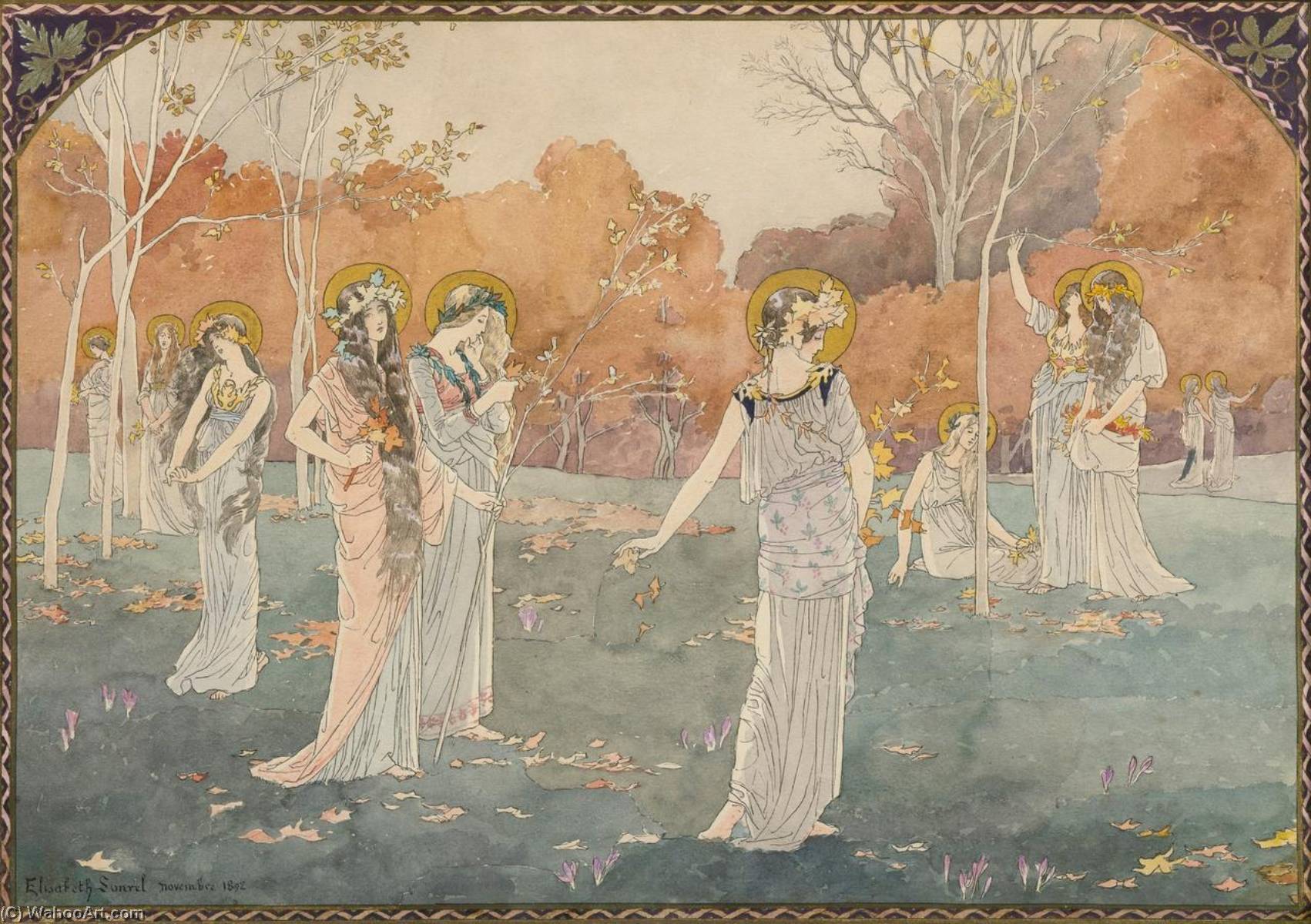 The Garden Of Maidens (also Known As Les Jardins Des Vierges) — Elisabeth Sonrel
