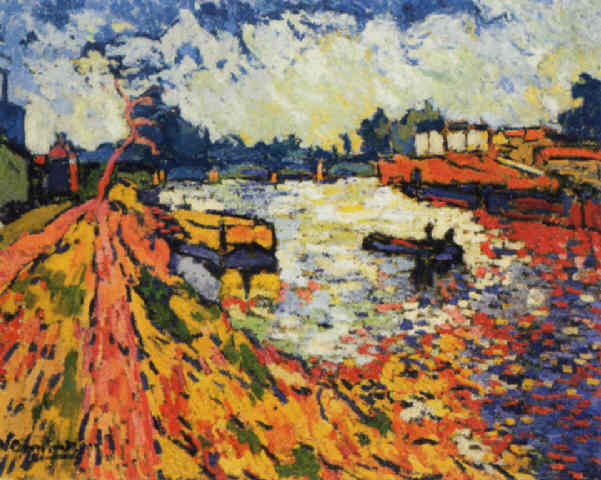 The Seine At Chatou — Maurice De Vlaminck