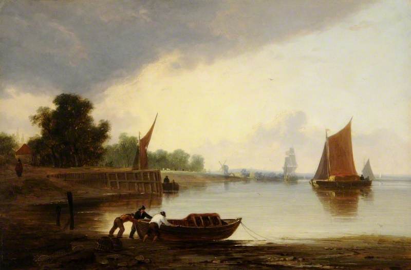 On The Yare, Norfolk — John Berney Crome