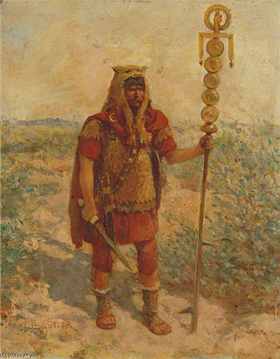 Roman Standard-bearer — Amédée Forestier