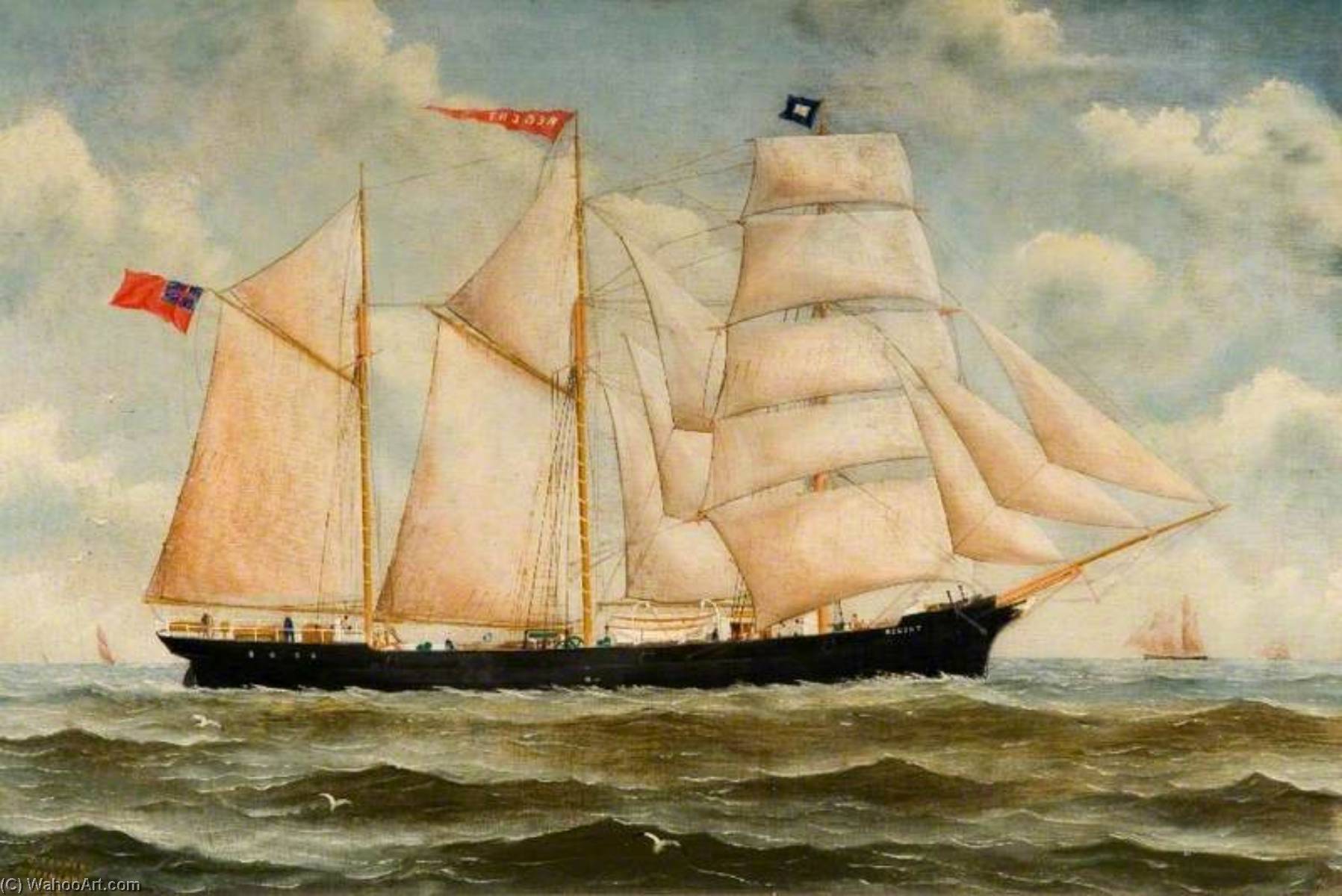Iron Barque 'regent' — John Fairbairn Fannen