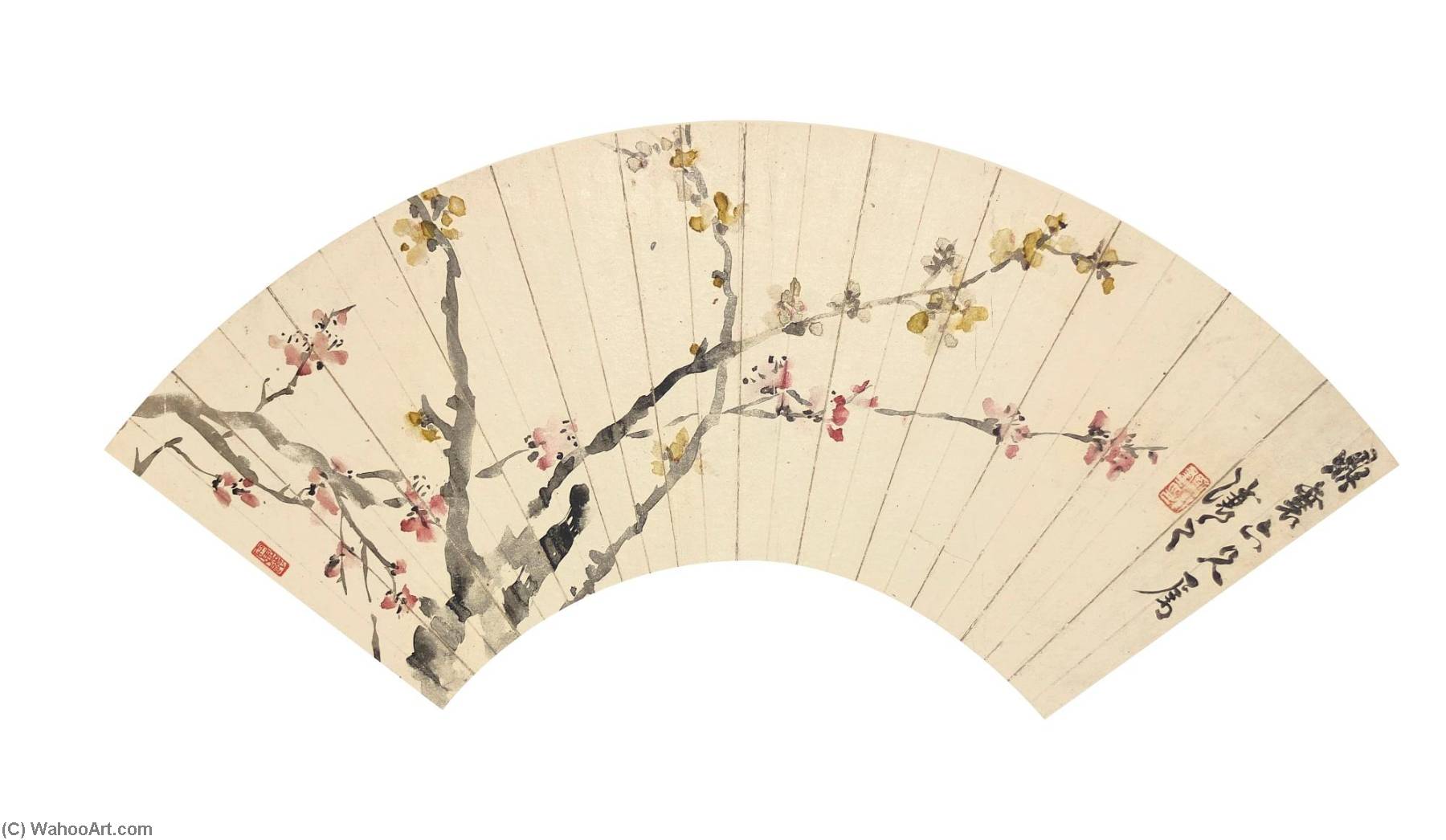 Plum Blossoms — Wu Xizai