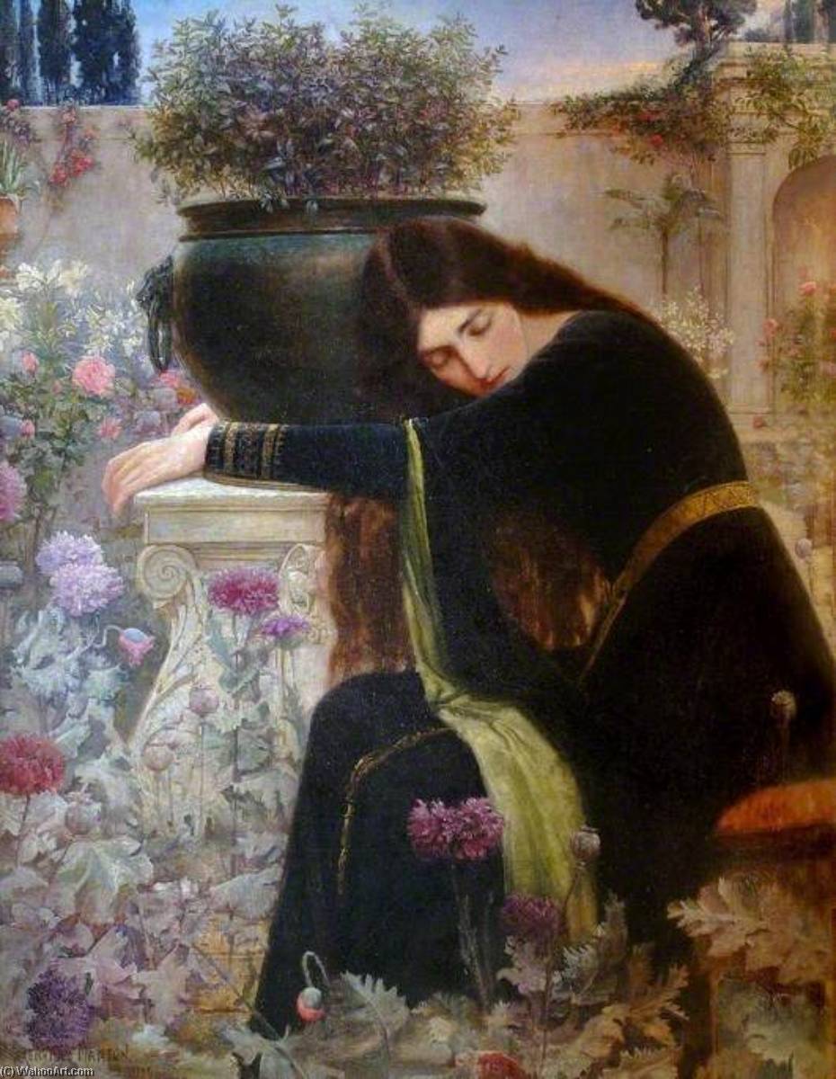 Isabella And The Pot Of Basil — George Henry Grenville Manton