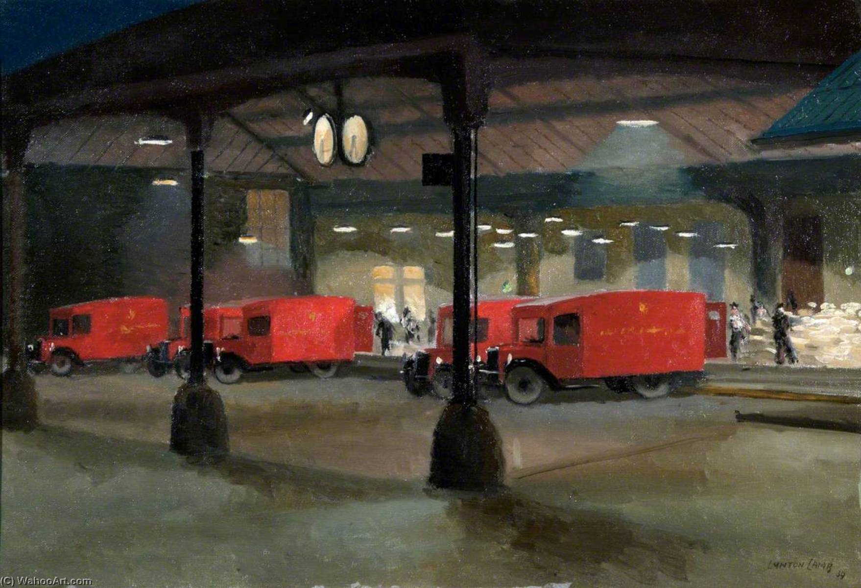 Post Office Loading Platform — Lynton Harold Lamb