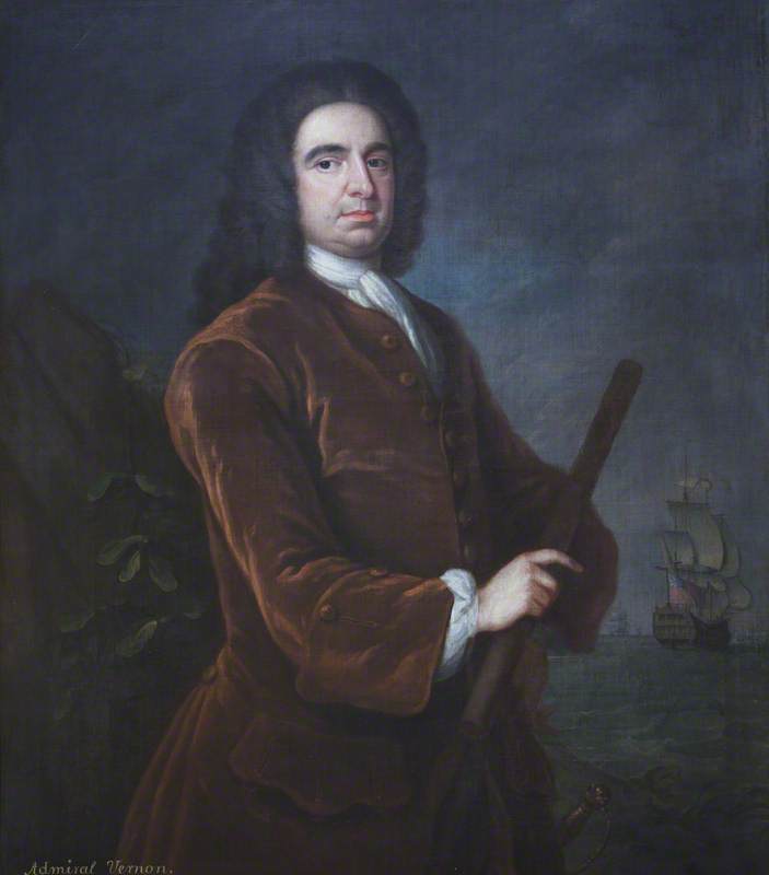 Admiral Edward 'grog' Vernon (1684–1757) — Charles Philips