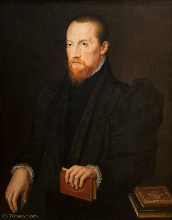Bearded, Red-headed Man, Seated — ピーテル・プールブス