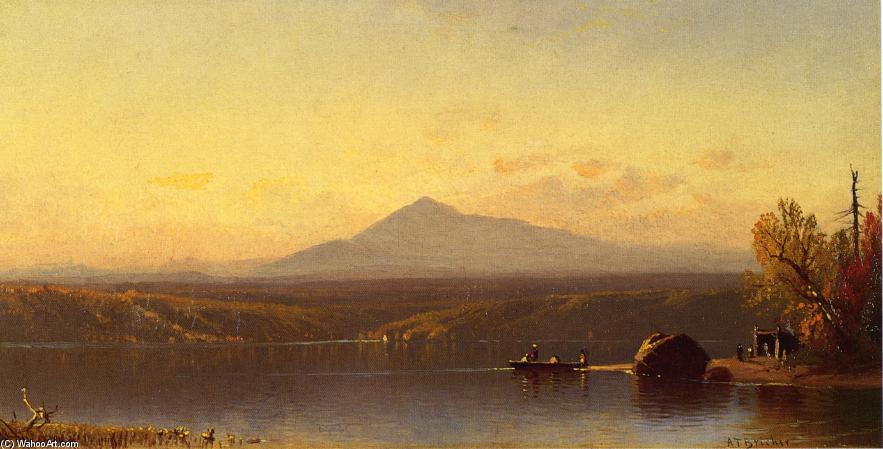 On Walkin Pond, New Hampshire — Alfred Thompson Bricher