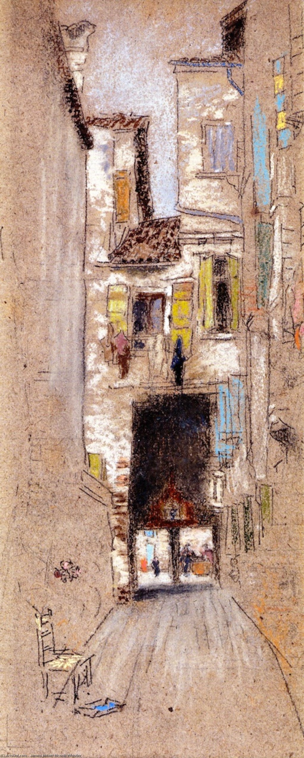 Sotto Portico - San Giacomo — Džejms Abbot Meknil Visler